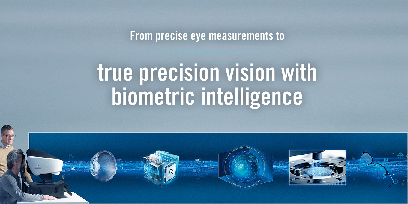 6 steps of the B.I.G. EXACT® eye measurement